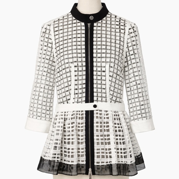 Anthropologie Beguile by Byron Lars Laced Peplum Jacket - Picture 5 of 9